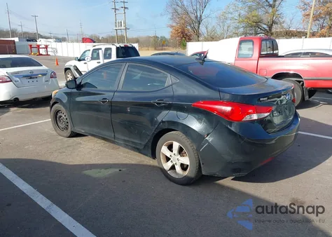 2011 Hyundai Elantra Gls из США, поврежденный, VIN 5NPDH4AE9BH011502